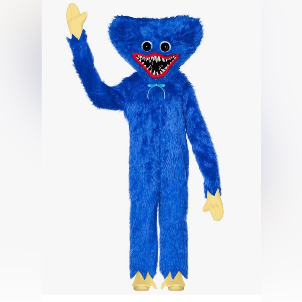 Huggy Wuggy Cosplay Halloween Costume

Fairly new in open box 📦